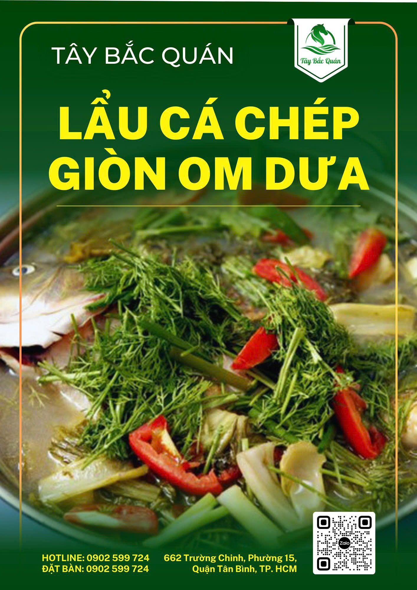 Lẩu Cá Chép Giòn Om Dưa – Món Ngon Tại Tây Bắc Quán