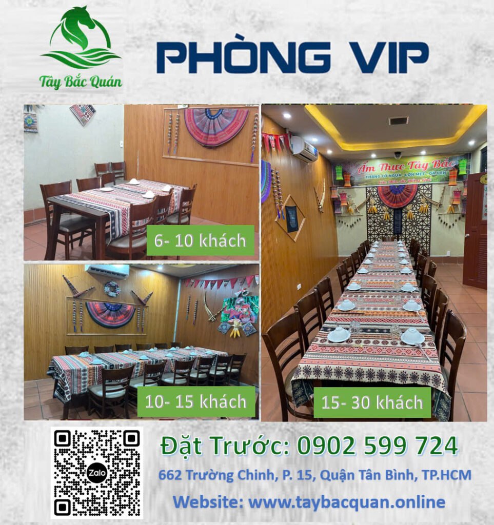 Nhà Hàng Có Phòng Karaoke Riêng - Tây Bắc Quán Là Gợi Ý