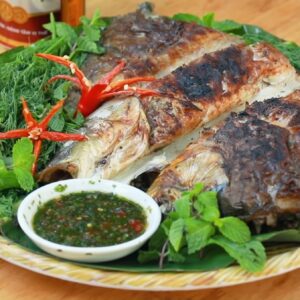 Cá Nướng Pa Pỉnh Tộp