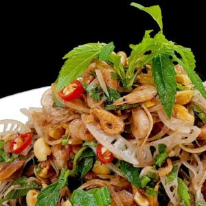 Gỏi Tép Đồng Hoa Chuối