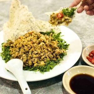 Lươn Bằm Xúc Bánh Đa