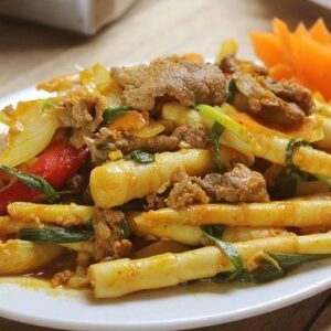 Măng Trúc Xào Bò