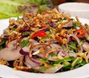 Nộm Tim Cật Cuống Tim Ngựa