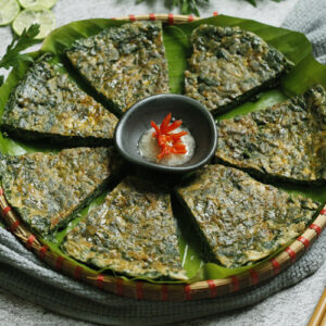 Trứng Chiên Ngải Cứu